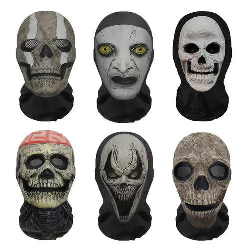 Cagoule Masque Fantôme 3D Halloween - NovaPick