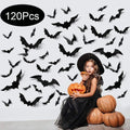 Chauves-Souris 3D Autocollantes Décoration Halloween - NovaPick